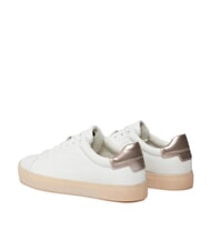 CALVIN KLEIN CUPSOLE LACE UP PEARL Sneakers in pelle white - Scarpe Donna - 5