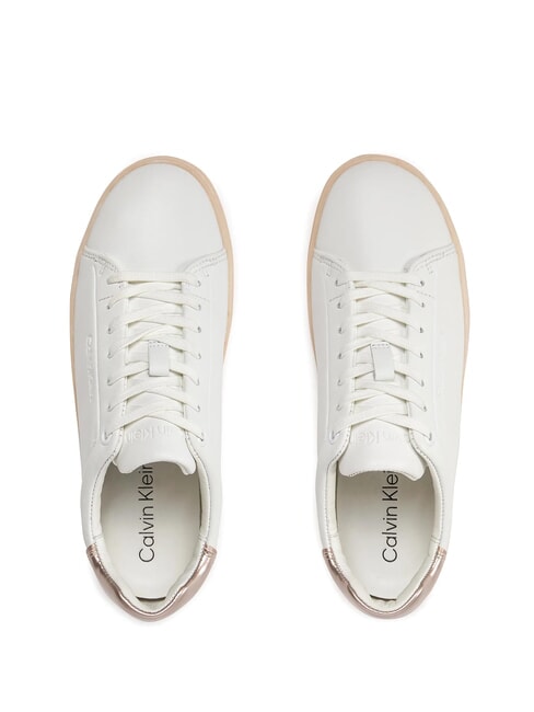 CUPSOLE LACE UP PEARL Sneakers in pelle white - Scarpe Donna