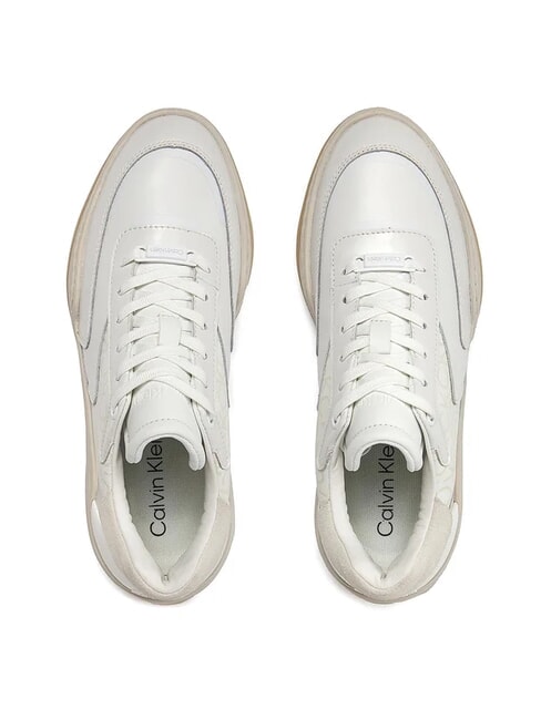 WEDGE MONO Sneakers in pelle white - Scarpe Donna