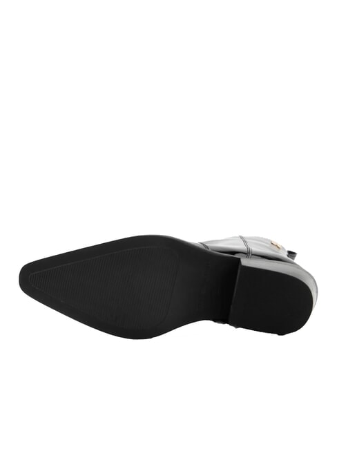 TH COWBOY Sivaletti texani in pelle lucida black - Scarpe Donna