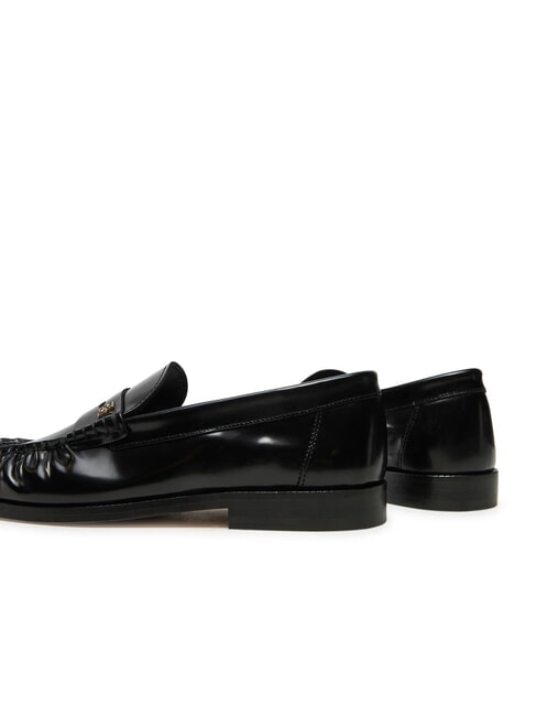 TH MONOGRAM Mocassini in pelle lucida black - Scarpe Donna