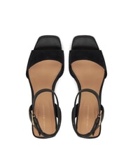 TOMMY HILFIGER TH MONOGRAM Sandali alti in pelle con zeppa black - Scarpe Donna - 3