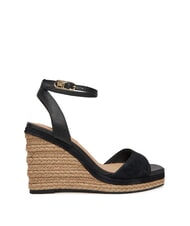 TOMMY HILFIGER TH MONOGRAM Sandali alti in pelle con zeppa - Scarpe Donna