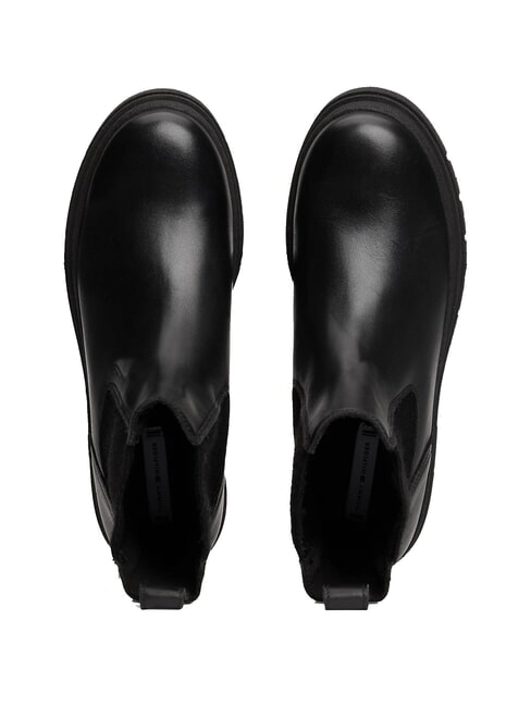 TH Stivaletti modello chelsea in pelle black - Scarpe Donna