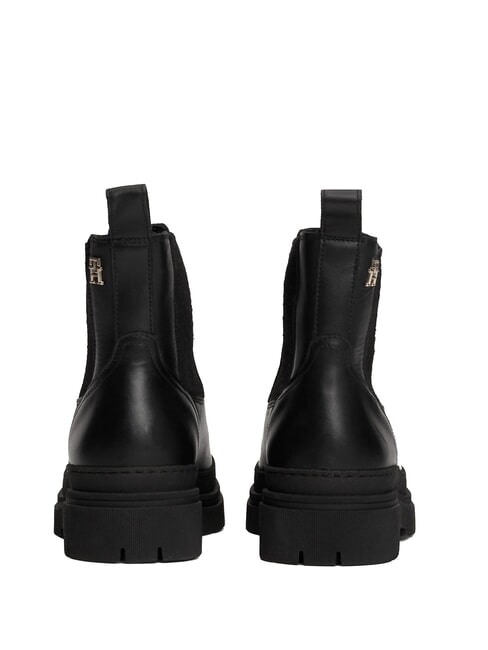 TH Stivaletti modello chelsea in pelle black - Scarpe Donna