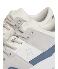 TOMMY HILFIGER TH Sneakers in pelle white - Scarpe Donna - 3