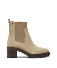 TOMMY HILFIGER FLAG MID HEEL Stivaletti in pelle scamosciata - Scarpe Donna