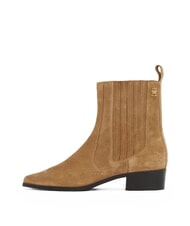 TOMMY HILFIGER COWBOY CHELSEA Stivaletti a punta in pelle scamosciata - Scarpe Donna