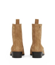 TOMMY HILFIGER COWBOY CHELSEA Stivaletti a punta in pelle scamosciata khaki - Scarpe Donna - 4