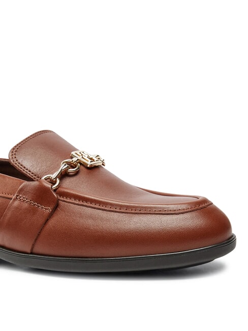 TH  Mocassini in pelle cognac brown - Scarpe Donna
