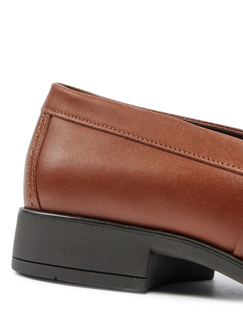 TH  Mocassini in pelle cognac brown - Scarpe Donna