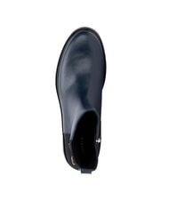 TOMMY HILFIGER TH Stivaletti bassi in camoscio e pelle blue - Scarpe Donna - 4