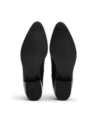 TOMMY HILFIGER LOW COWBOY Stivaletti a punta in pelle stampata black - Scarpe Donna - 4