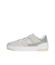 TOMMY HILFIGER TH Sneakers in pelle grey - Scarpe Donna - 2