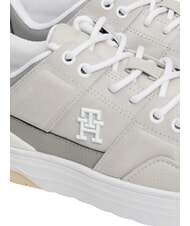 TOMMY HILFIGER TH Sneakers in pelle grey - Scarpe Donna - 4