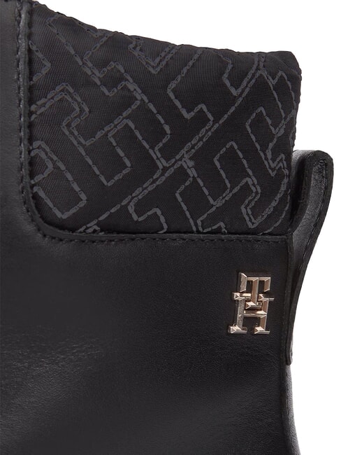 CLEATED LACE-UP Stivaletti stringati con collo imbottito black - Scarpe Donna