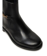 TOMMY HILFIGER TH CHAIN Stivaletti bassi in pelle con zip black - Scarpe Donna - 3