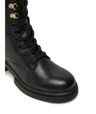 TOMMY HILFIGER LACE -UP BIKE Scarponcini stringati in pelle black - Scarpe Donna - 4