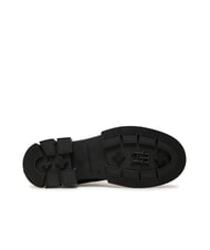 TOMMY HILFIGER LACE -UP BIKE Scarponcini stringati in pelle black - Scarpe Donna - 7