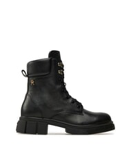 TOMMY HILFIGER LACE -UP BIKE Scarponcini stringati in pelle black - Scarpe Donna - 2
