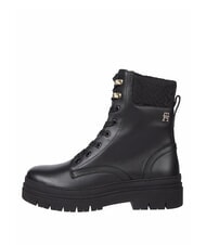 TOMMY HILFIGER CLEATED LACE-UP Stivaletti stringati con collo imbottito black - Scarpe Donna - 2