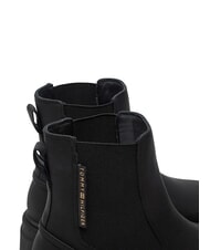 TOMMY HILFIGER RUBBERISED CHEALSEA Stivaletti con pannello elasticizzato black - Scarpe Donna - 3