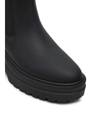 TOMMY HILFIGER RUBBERISED CHEALSEA Stivaletti con pannello elasticizzato black - Scarpe Donna - 4