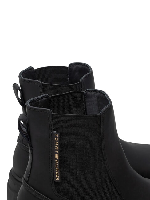 RUBBERISED CHEALSEA Stivaletti con pannello elasticizzato black - Scarpe Donna