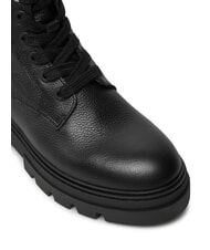 TOMMY HILFIGER BICOLOR Scarponcini stringati in pelle black - Scarpe Donna - 3