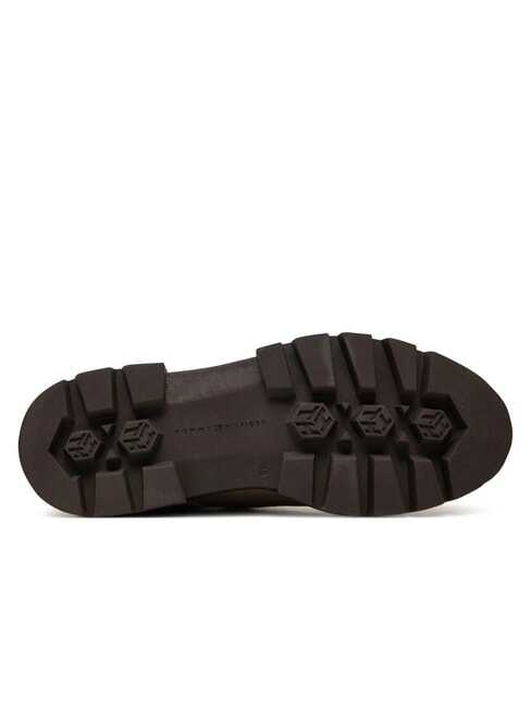 BICOLOR Scarponcini stringati in pelle beige - Scarpe Donna