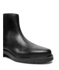 TOMMY HILFIGER TH Stivaletti bassi in camoscio e pelle black - Scarpe Donna - 3