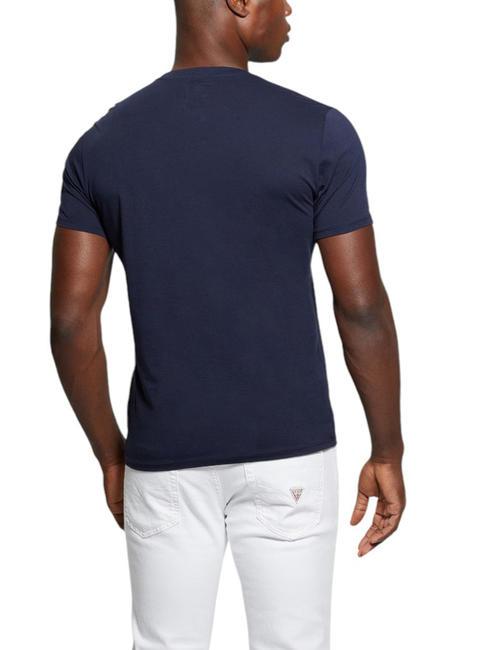 PIMA T-shirt in cotone logo ricamato smartblue - T-shirt Uomo