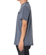 GUESS WASHED T-shirt manica corta regular fit blu snow wash - T-shirt Uomo - 3