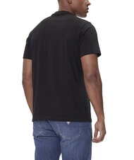 GUESS SMALL LOGO T-shirt manica corta regular fit jetbla - T-shirt Uomo - 2