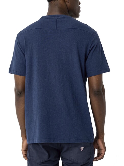 MARINA PRINT T-shirt manica corta con taschino endless blue - T-shirt Uomo