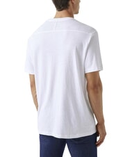 GUESS MARINA PRINT T-shirt manica corta con taschino purwhite - T-shirt Uomo - 2