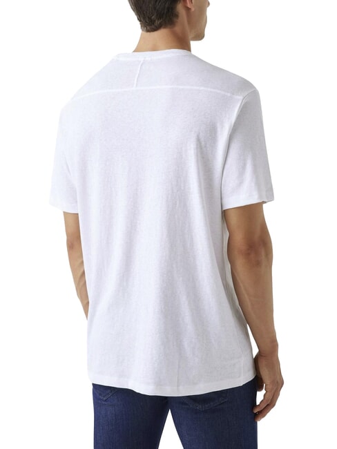 MARINA PRINT T-shirt manica corta con taschino purwhite - T-shirt Uomo