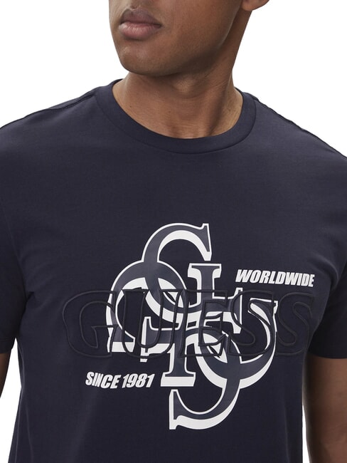 DROP SHADOW T-shirt manica corta stampa 4G smartblue - T-shirt Uomo