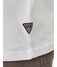 GUESS DROP SHADOW T-shirt manica corta stampa 4G purwhite - T-shirt Uomo - 4