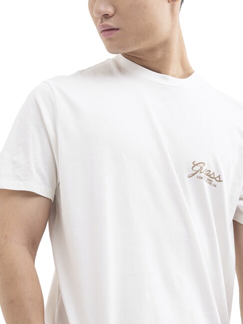 SCRIPT LOGO T-shirt manica corta stampa purwhite - T-shirt Uomo