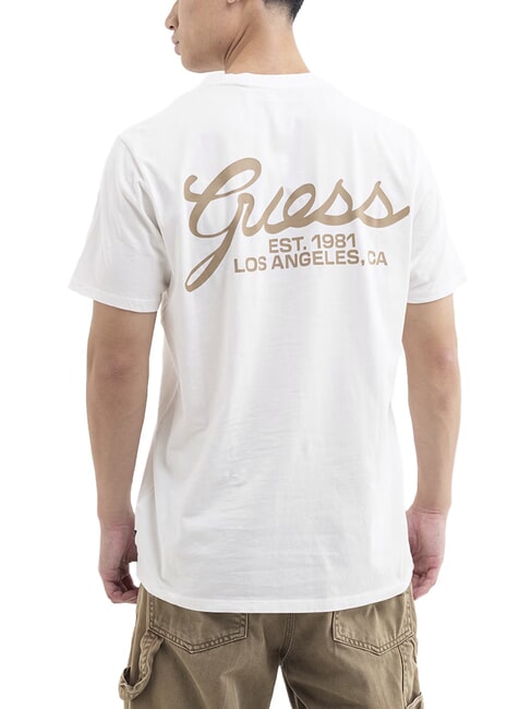 SCRIPT LOGO T-shirt manica corta stampa purwhite - T-shirt Uomo