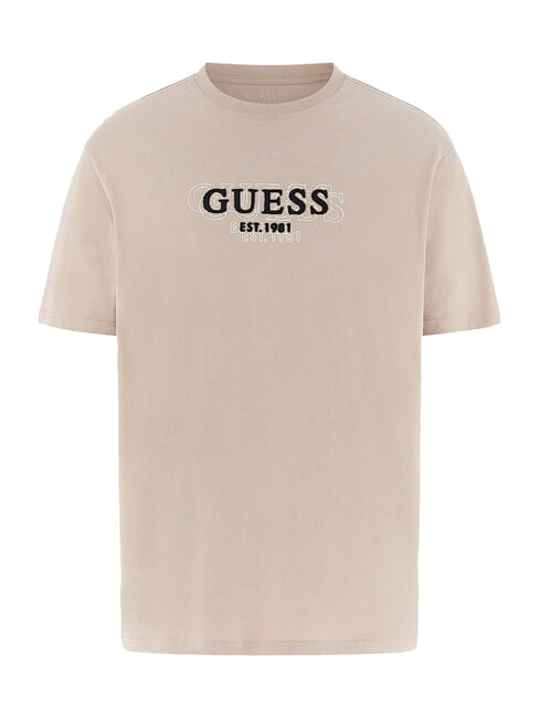 SMALL LOGO T-shirt manica corta regular fit pasadena stone - T-shirt Uomo