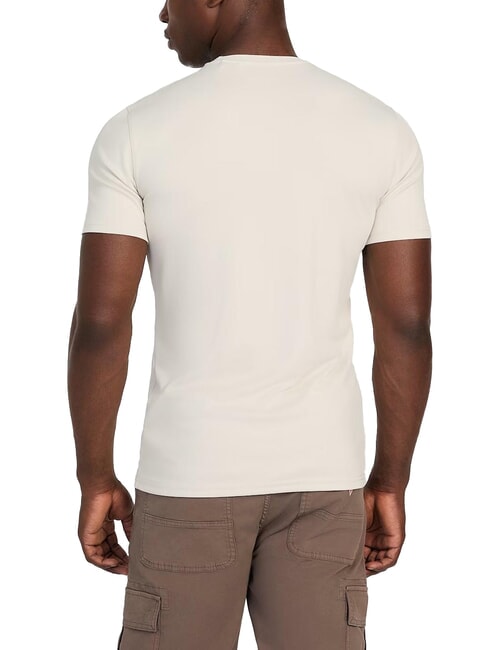 TECH T-shirt stretch regular fit purwhite - T-shirt Uomo