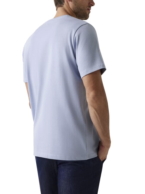 PATCH T-shirt in cotone nimbus blue - T-shirt Uomo