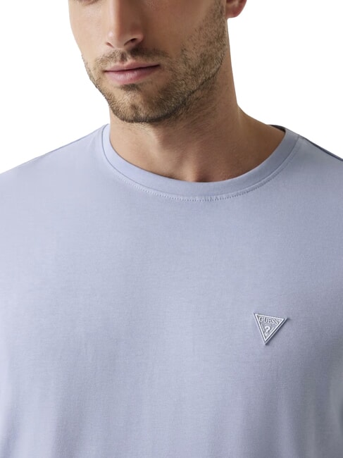 PATCH T-shirt in cotone nimbus blue - T-shirt Uomo