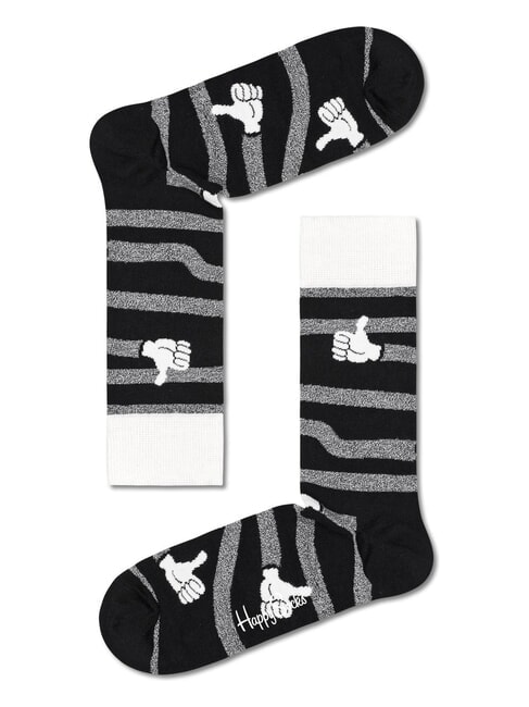 BLACK AND WHITE Gift Set 4 Paia di Calze 9100 - Calze Uomo