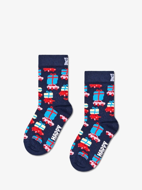 HOLIDAY KIDS Gift Box 3 paia di calze red - Calze Unisex