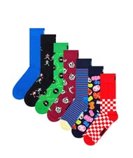 HAPPY SOCKS 7 DAYS Gift Box 7 paia di calze - Calze Uomo
