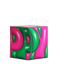 HAPPY SOCKS HYPER CUBE Gift set calze 3 paia navy - Calze Donna - 5