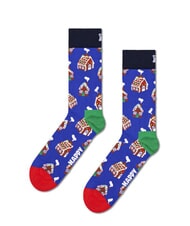 HAPPY SOCKS HOLIDAY GINGERBREAD Gift Box 4 paia di calze - Calze Uomo